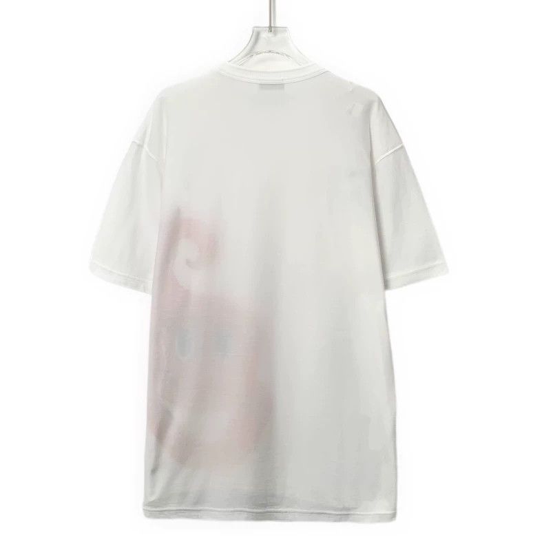 Dior Dior White elf printed cotton round-neck short-sleeved T-s Size US XXL / EU 58 / 5 - 2 Thumbnail