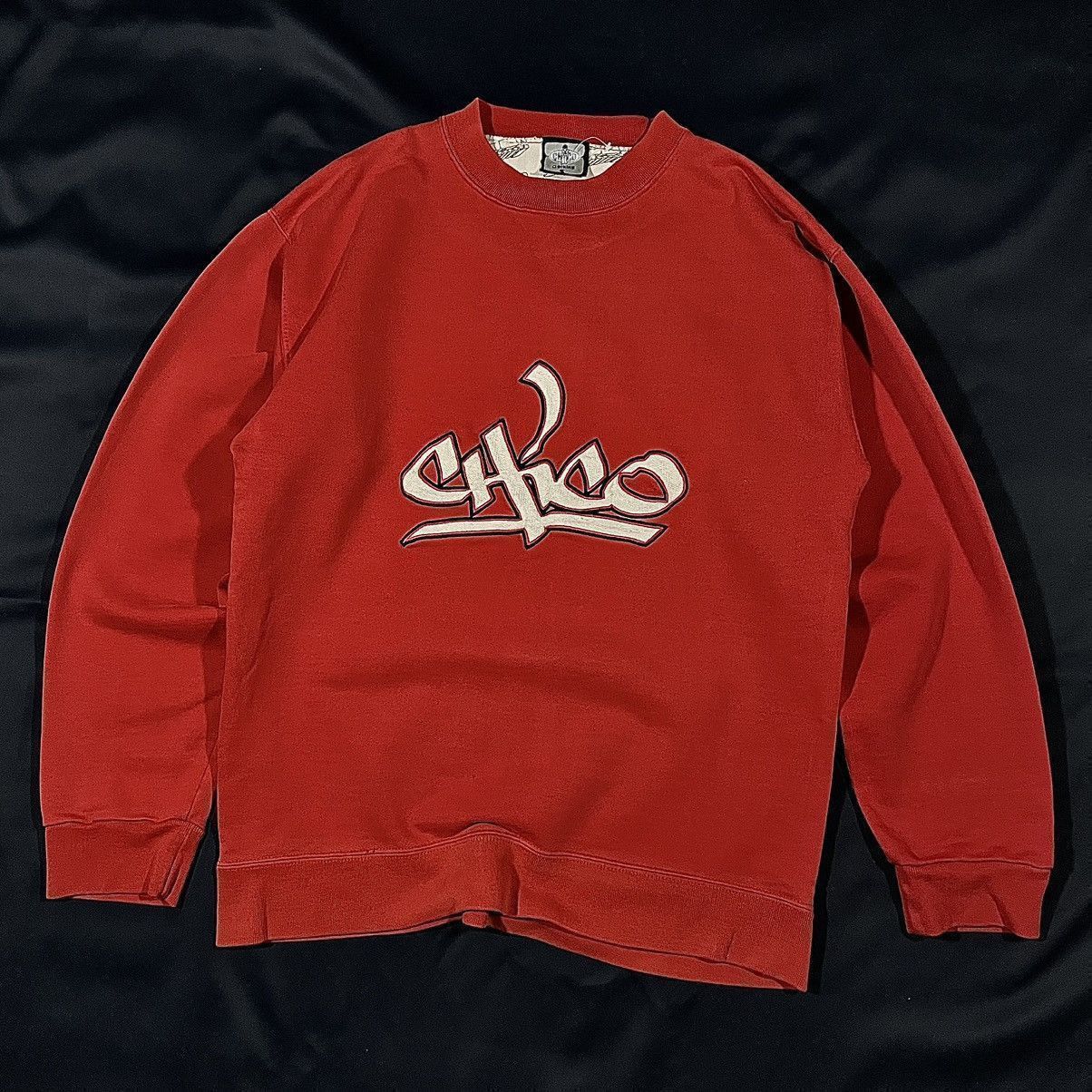 JNCO Vintage JNCO Style Chico Rap Skate Embroidered Sweatshirt Size US M / EU 48-50 / 2 - 1 Thumbnail