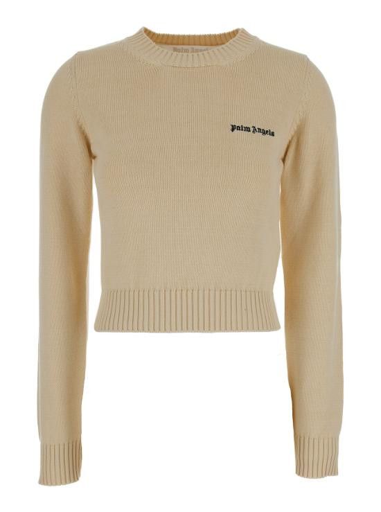 Palm Angels PALM ANGELS Women Jackets PWHE051S24KNI0010310 Beige Size XS / US 0-2 / IT 36-38 - 1 Thumbnail