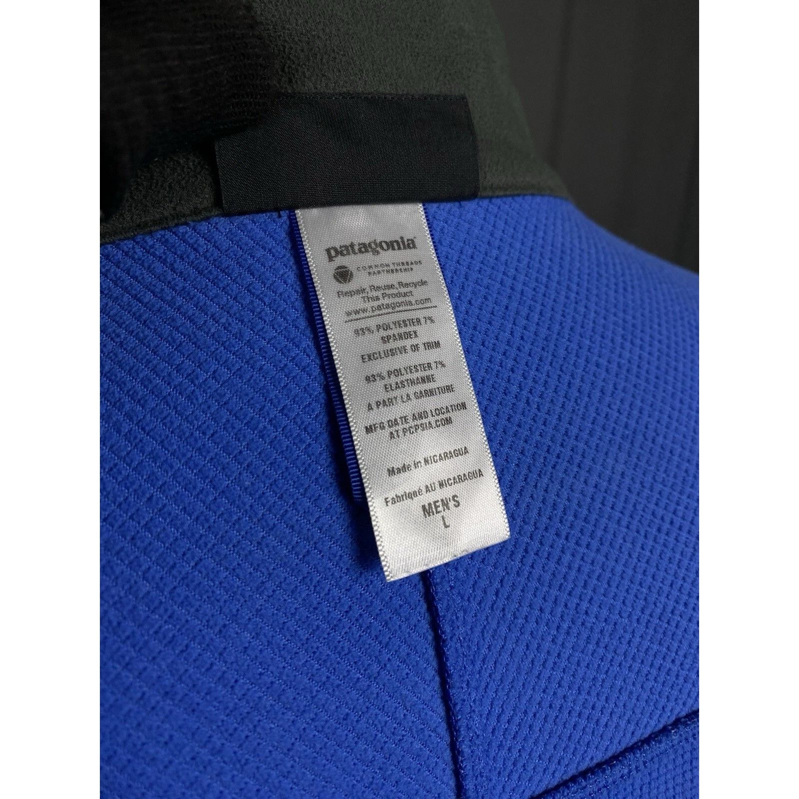 Patagonia Patagonia Small Logo Men's Blue Softshell Jacket Size L Size US L / EU 52-54 / 3 - 11 Thumbnail