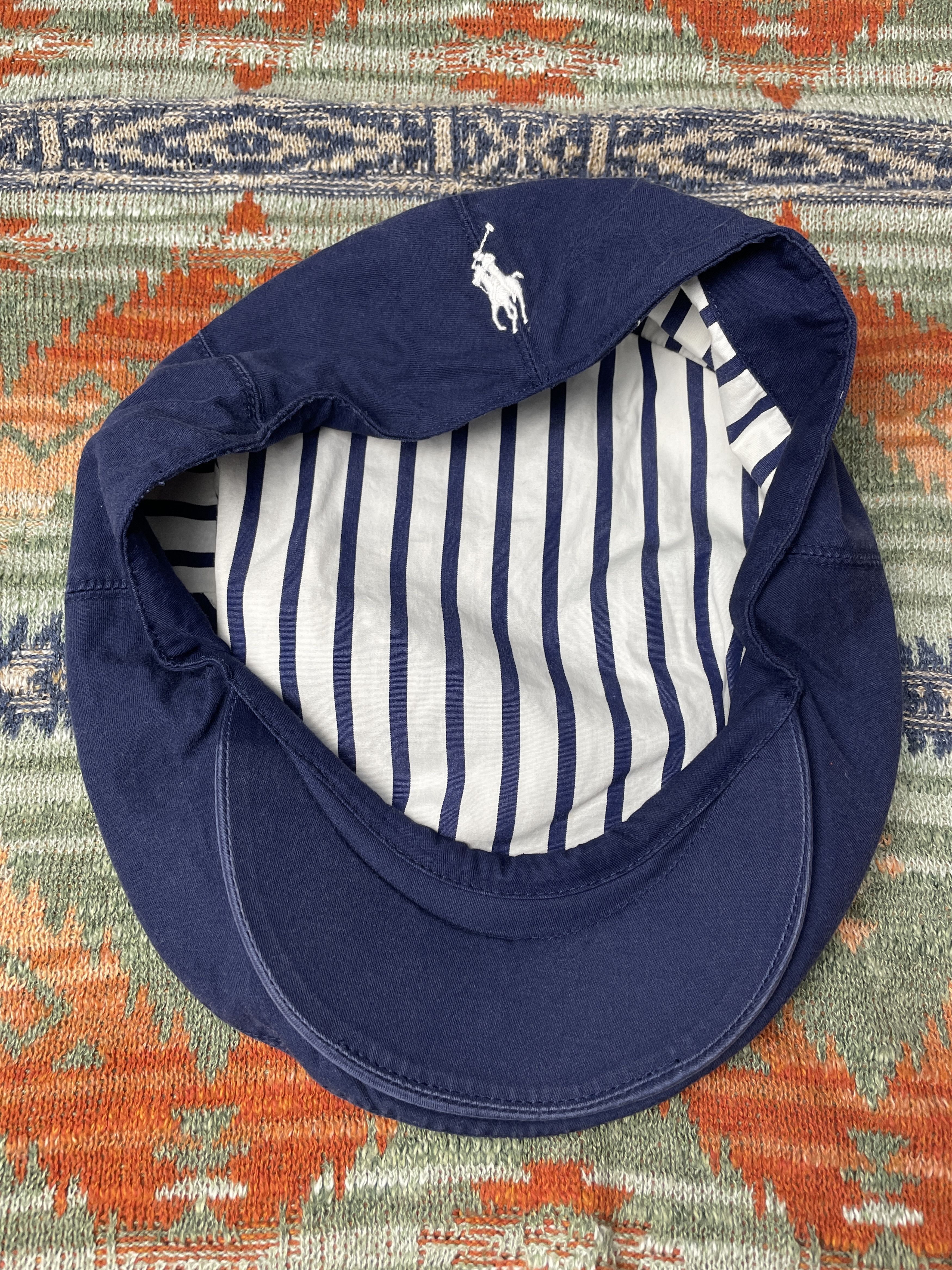 RLX Ralph Lauren × Ralph Lauren Ralph Lauren Golf ducktail cap newsboy cap octagonal hat Size ONE SIZE - 1 Thumbnail