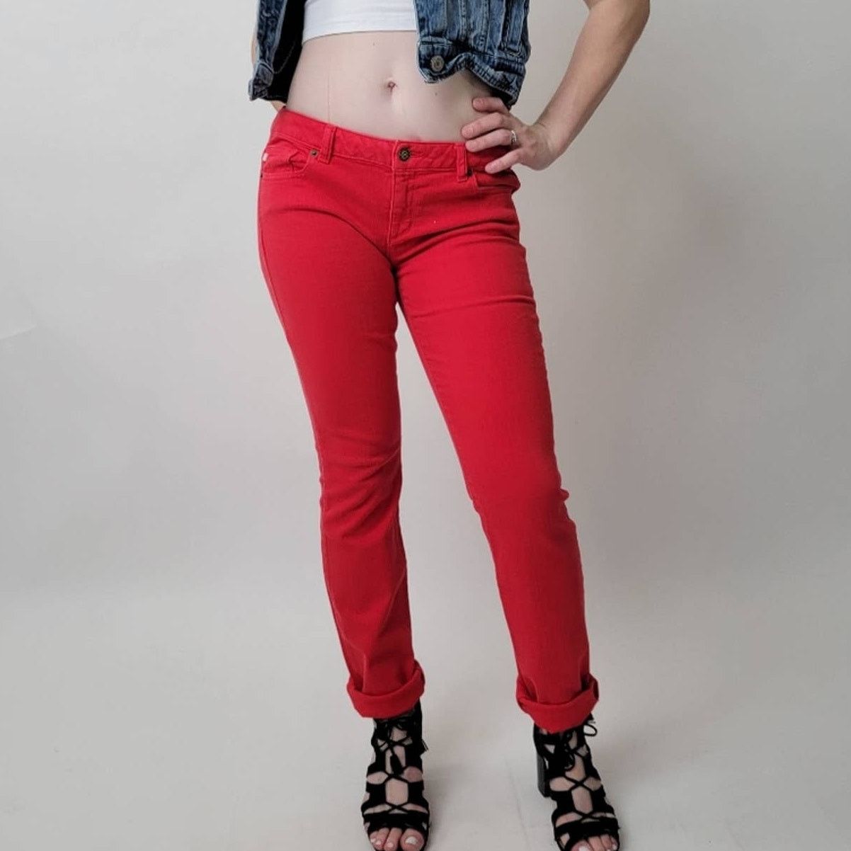 Michael Kors MICHAEL KORS Sea coral izzy skinny jeans - 4 PULL Size 28" / US 6 / IT 42 - 2 Thumbnail