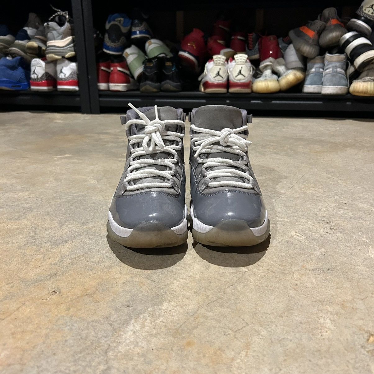 Jordan Brand × Nike Air Jordan 11 Retro Cool Grey 2021 US 9 Size US 9 / EU 42 - 4 Thumbnail