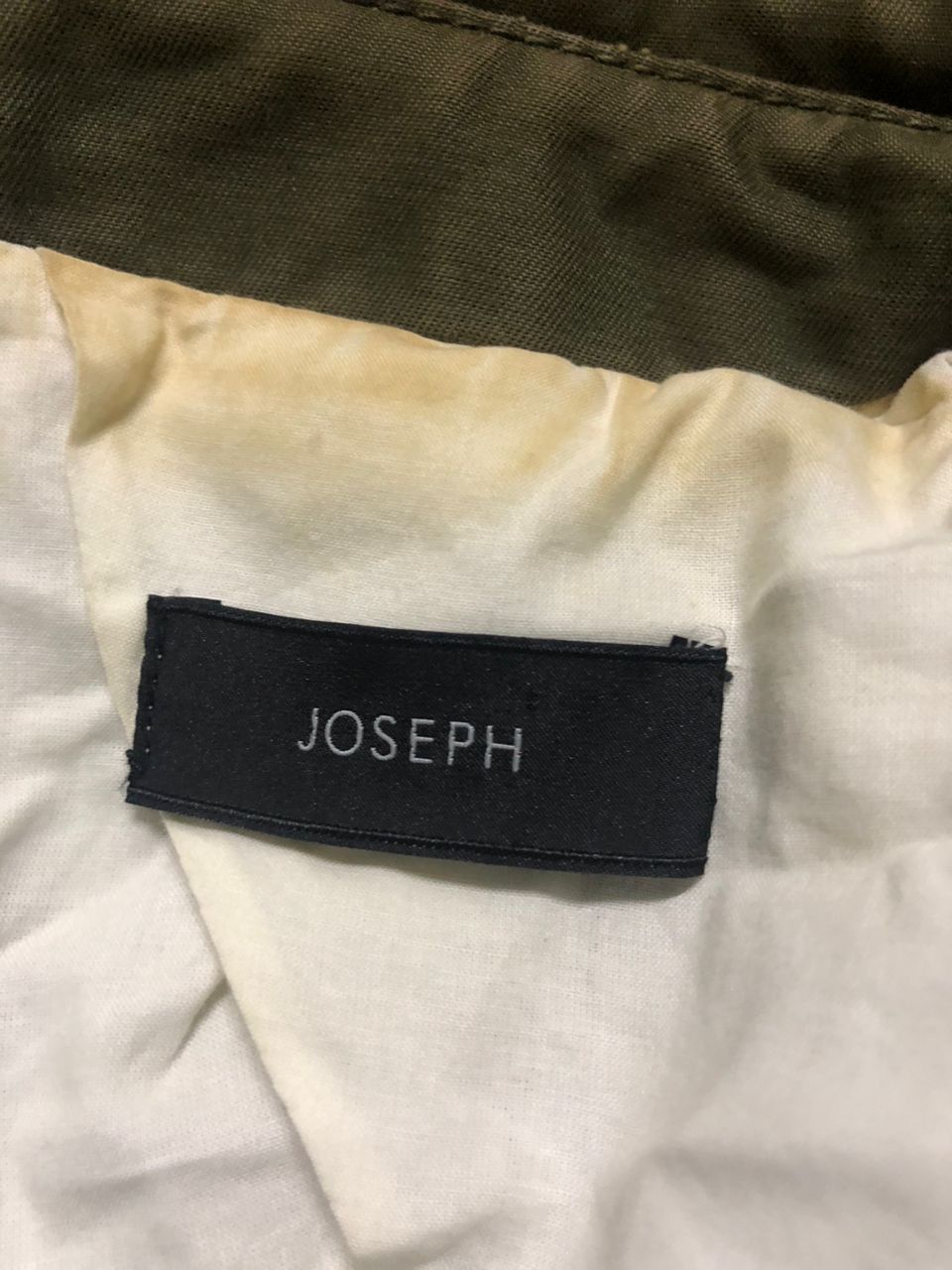 Joseph Veste JOSEPH Femme 36 Cotton Wool Patchwork Military Style Size XS / US 0-2 / IT 36-38 - 11 Thumbnail