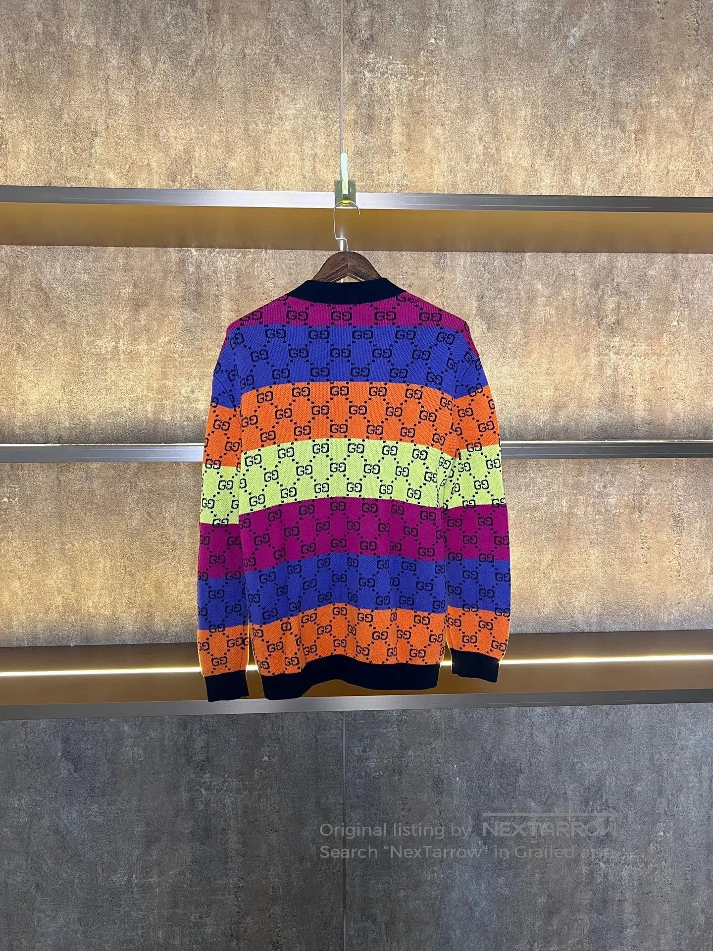 Gucci Guicci Printed Rainbow Cardigan| Size US S / EU 44-46 / 1 - 2 Thumbnail