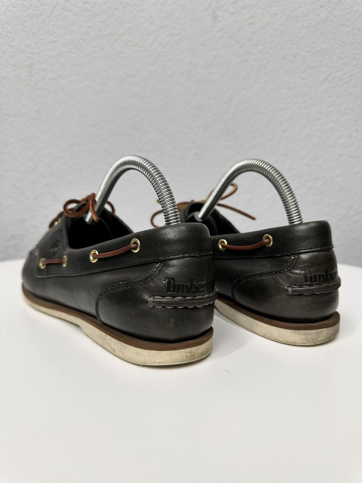 Timberland Vintage Loafers Timberland Shoes Leather Brown Guidi AS 98 Size US 8 / EU 41 - 8 Thumbnail