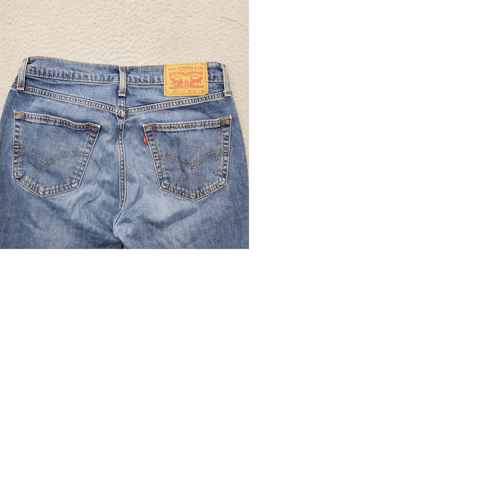 Levi's Levi's 511 Jeans Mens Size 32 Regular Blue Denim Straight 5-Pocket Red Tab Vintage? No Size US 32 / EU 48 - 9 Thumbnail
