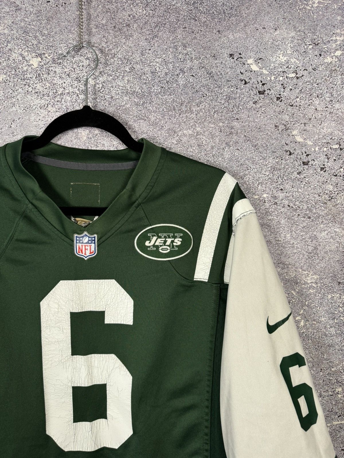 NFL × Nike SANCHEZ New York Jets Nike On Field Football Jersey NFL Size US XL / EU 56 / 4 - 2 Thumbnail