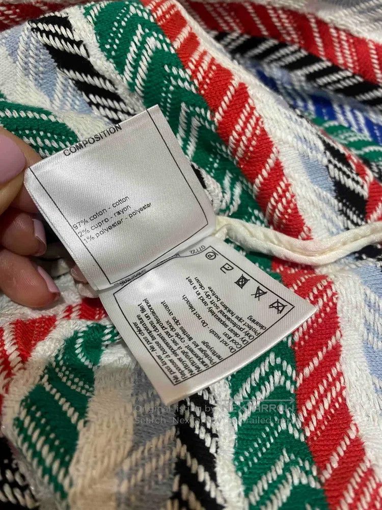 Chanel Chanel 2016 Airport Colour Striped Vest Size XXS / US 00 / IT 34 - 9 Thumbnail