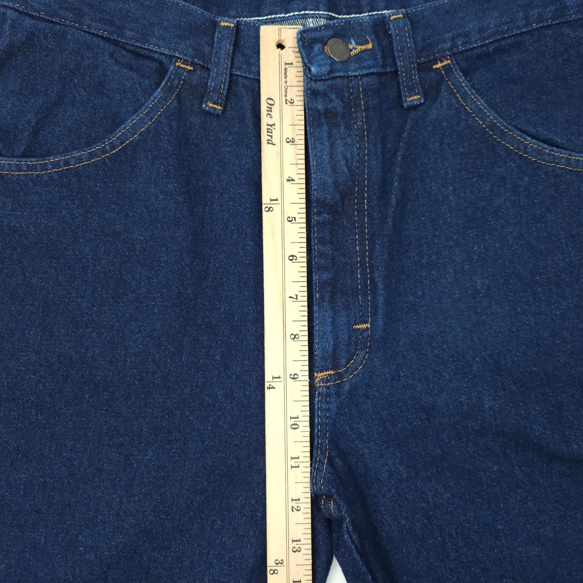 Rustler Rustler Regular Fit Straight Leg Jeans Men 34x32 Heavyweight Size US 34 / EU 50 - 4 Thumbnail