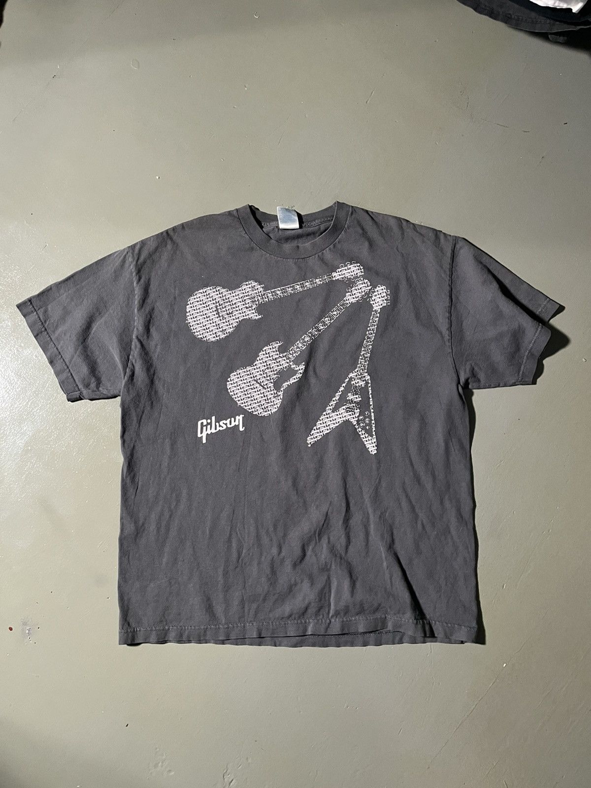 Other Vintage Gibson Guitars Graphic T-Shirt (1990s/2000s) Size US XL / EU 56 / 4 - 1 Thumbnail