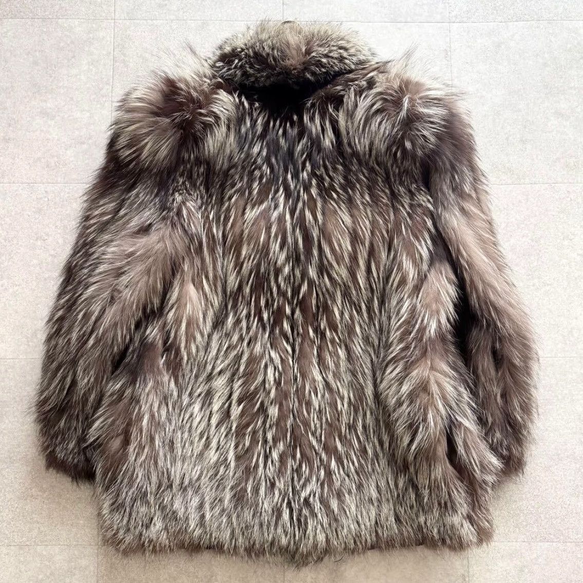 Vintage VINTAGE SAGA FOX ROYAL Gold Label Real Fur Coat Jacket Coat Womens L fur Brown 90s 11 US Womens Size L / US 10 / IT 46 - 7 Thumbnail
