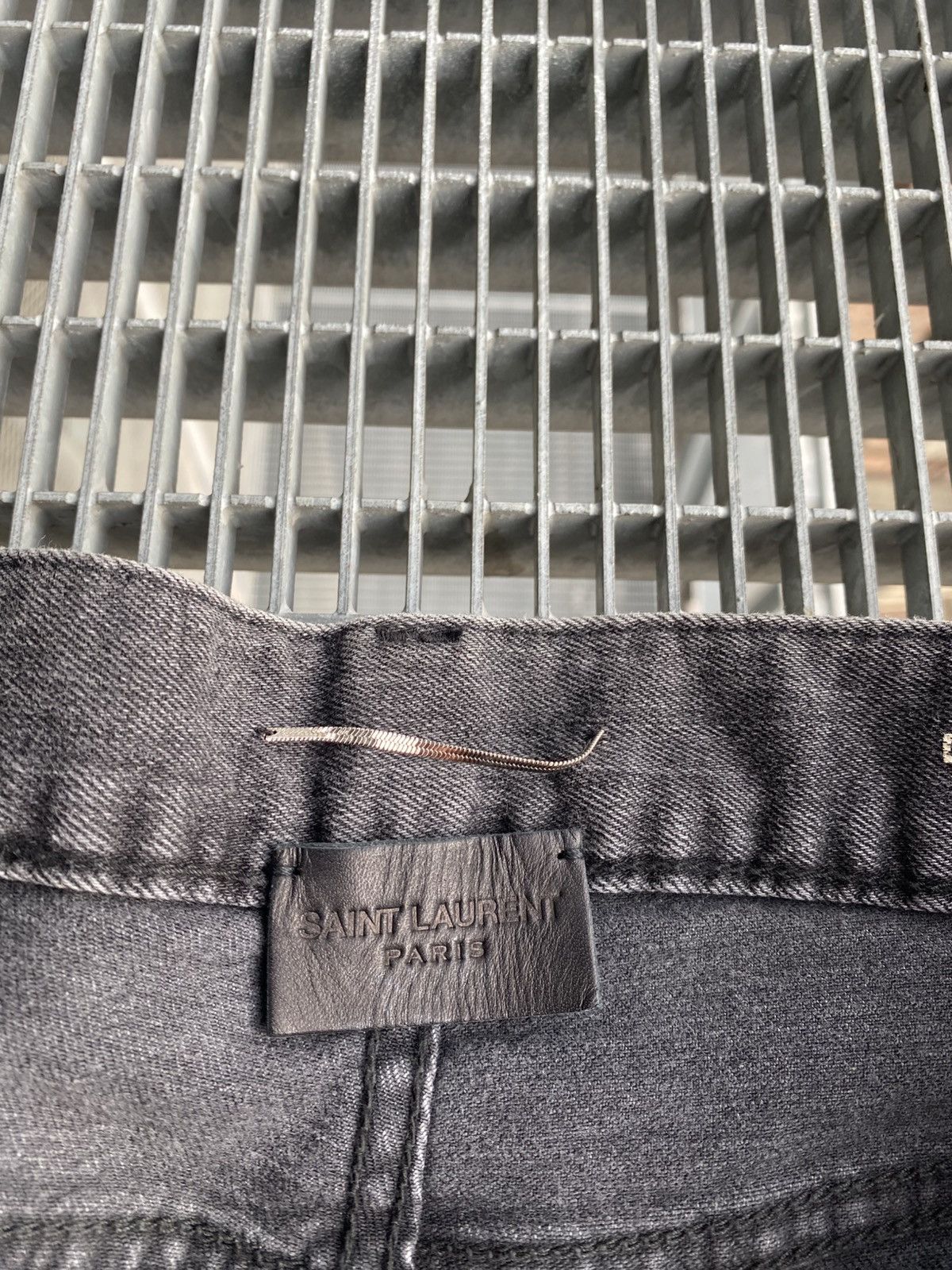Saint Laurent Paris Saint Laurent Washed Hedi Slimane Jeans Made In Japan Size US 30 / EU 46 - 10 Thumbnail