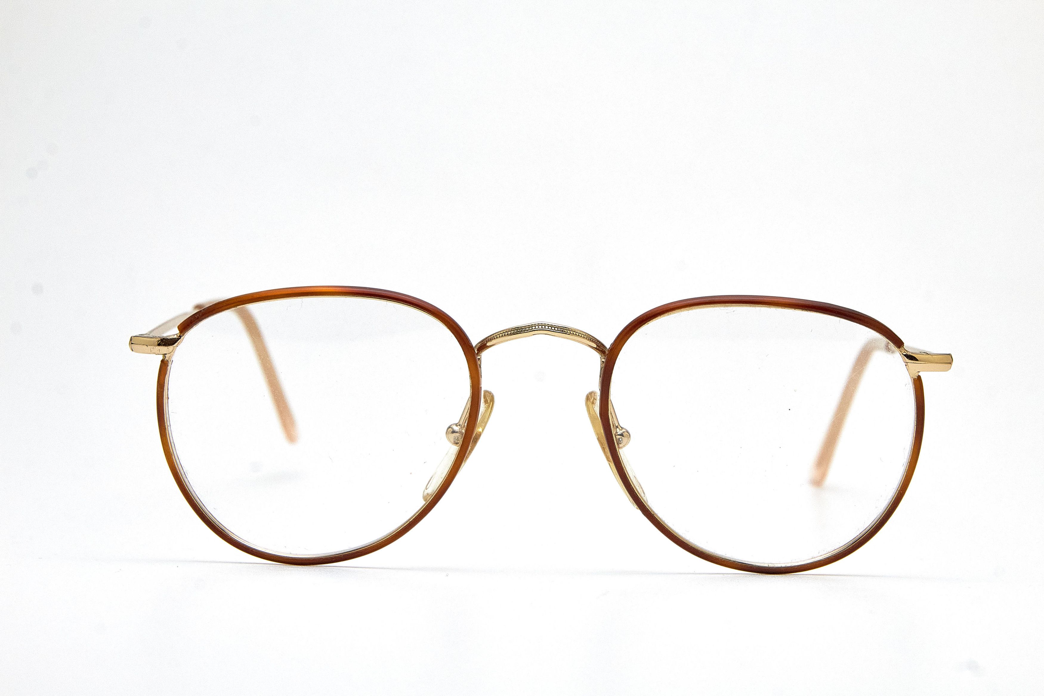 Vintage Avant-Garde ASAR Gold&Tortoise Shell Round Quiet-Lux Specs Size ONE SIZE - 2 Thumbnail