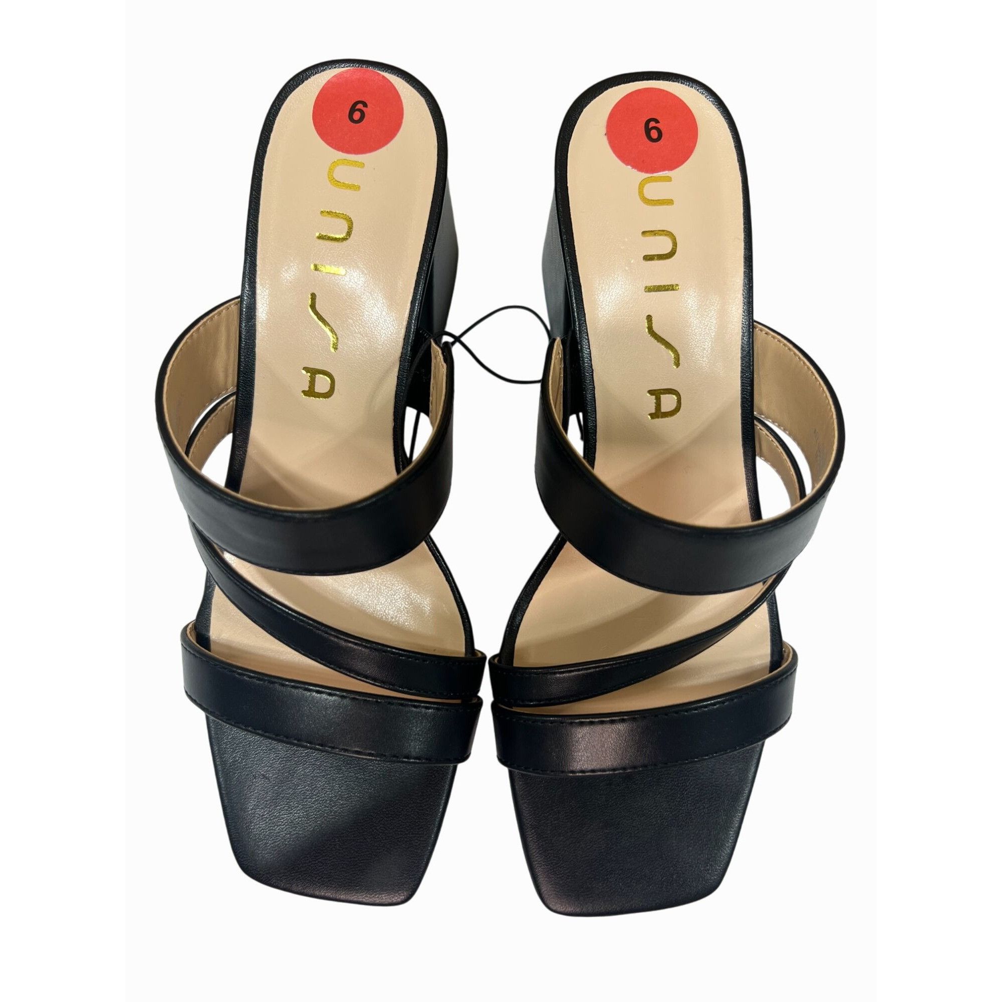 Other Unisa - Women's Square Toe Sandals - Black - # 6 Size US 6 / IT 36 - 6 Thumbnail