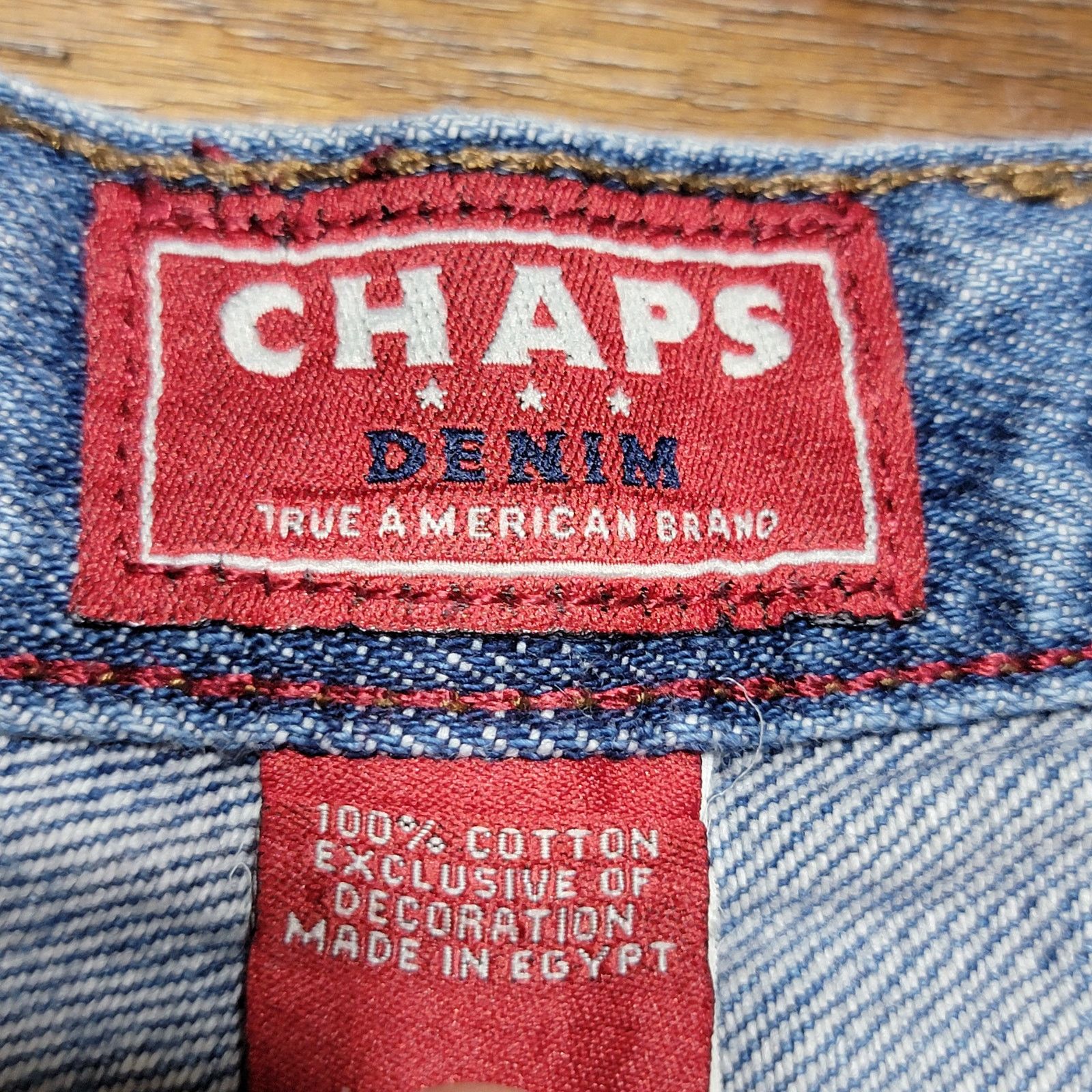 Chaps Chaps Straight Leg Denim Jeans - Size 36/30 Size US 36 / EU 52 - 5 Thumbnail