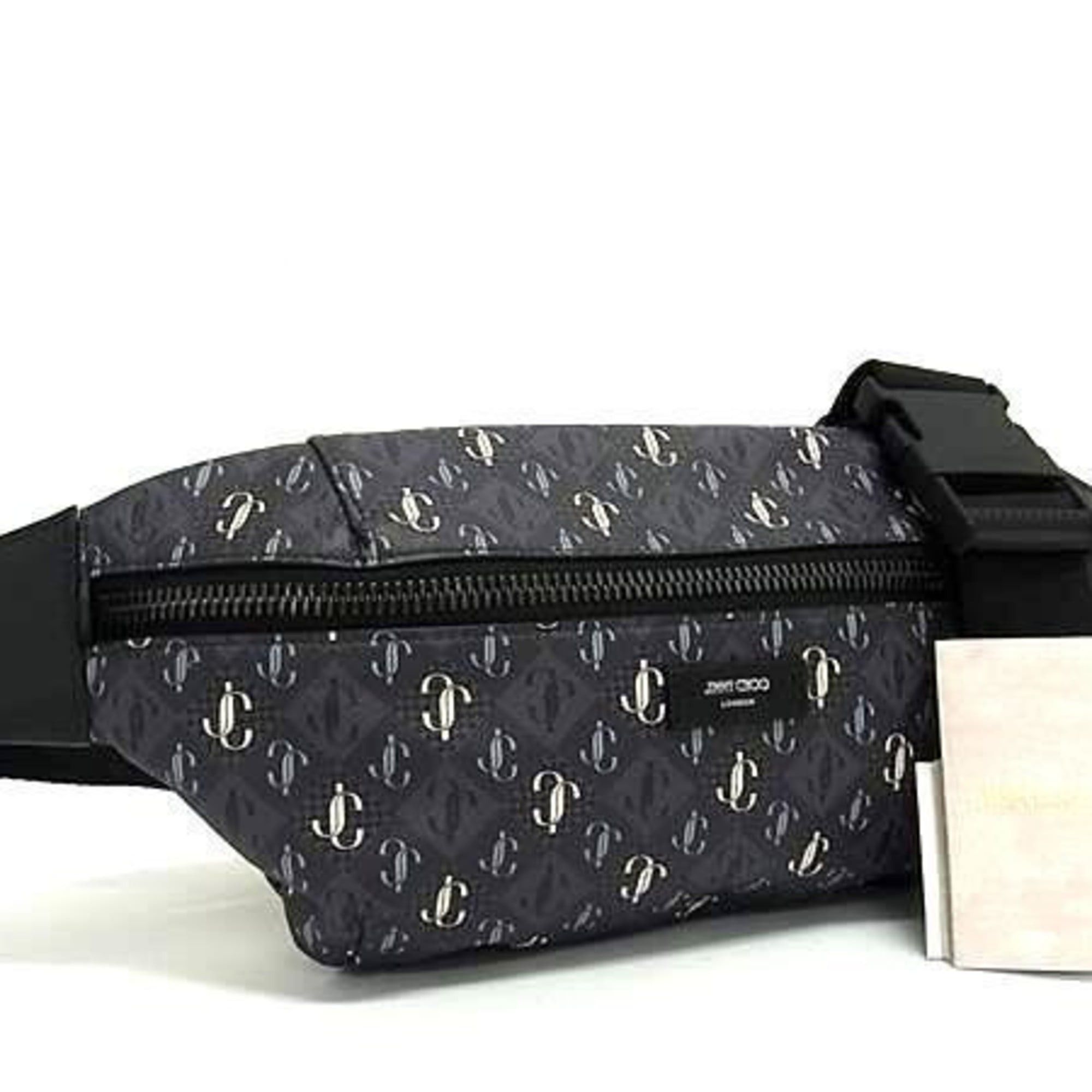 Jimmy Choo Jimmy Choo Waist Bag JC Gray Women's Size ONE SIZE - 1 Thumbnail