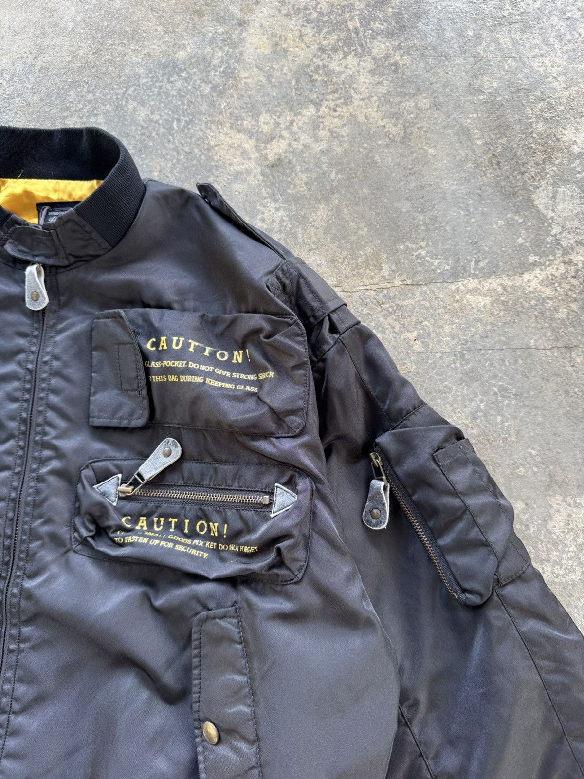 Japanese Brand Vintage Nankai Racing Riders Bomber Jacket Size US L / EU 52-54 / 3 - 3 Thumbnail