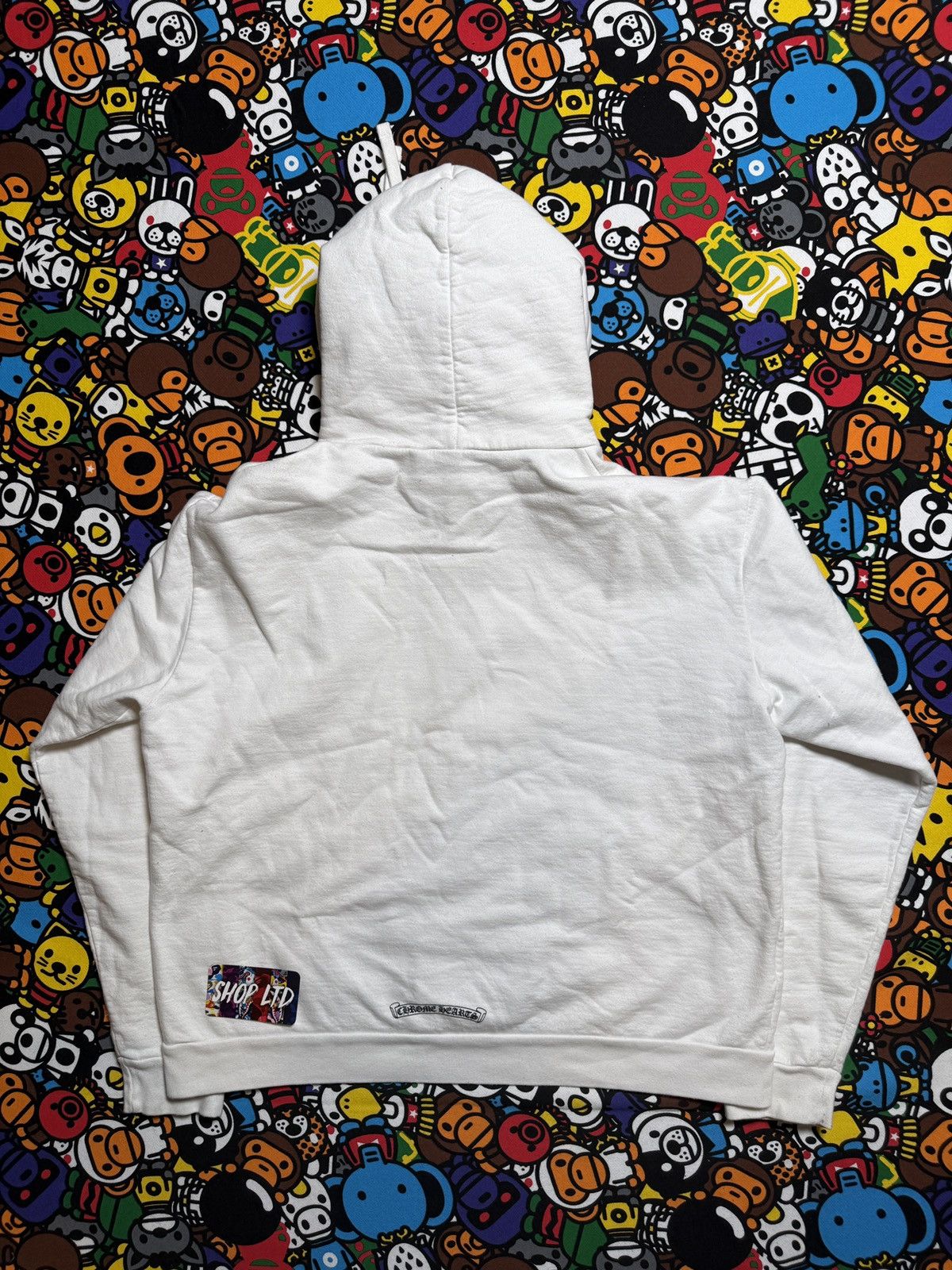Chrome Hearts Chrome Hearts White Script Pullover Hoodie Size US S / EU 44-46 / 1 - 12 Thumbnail