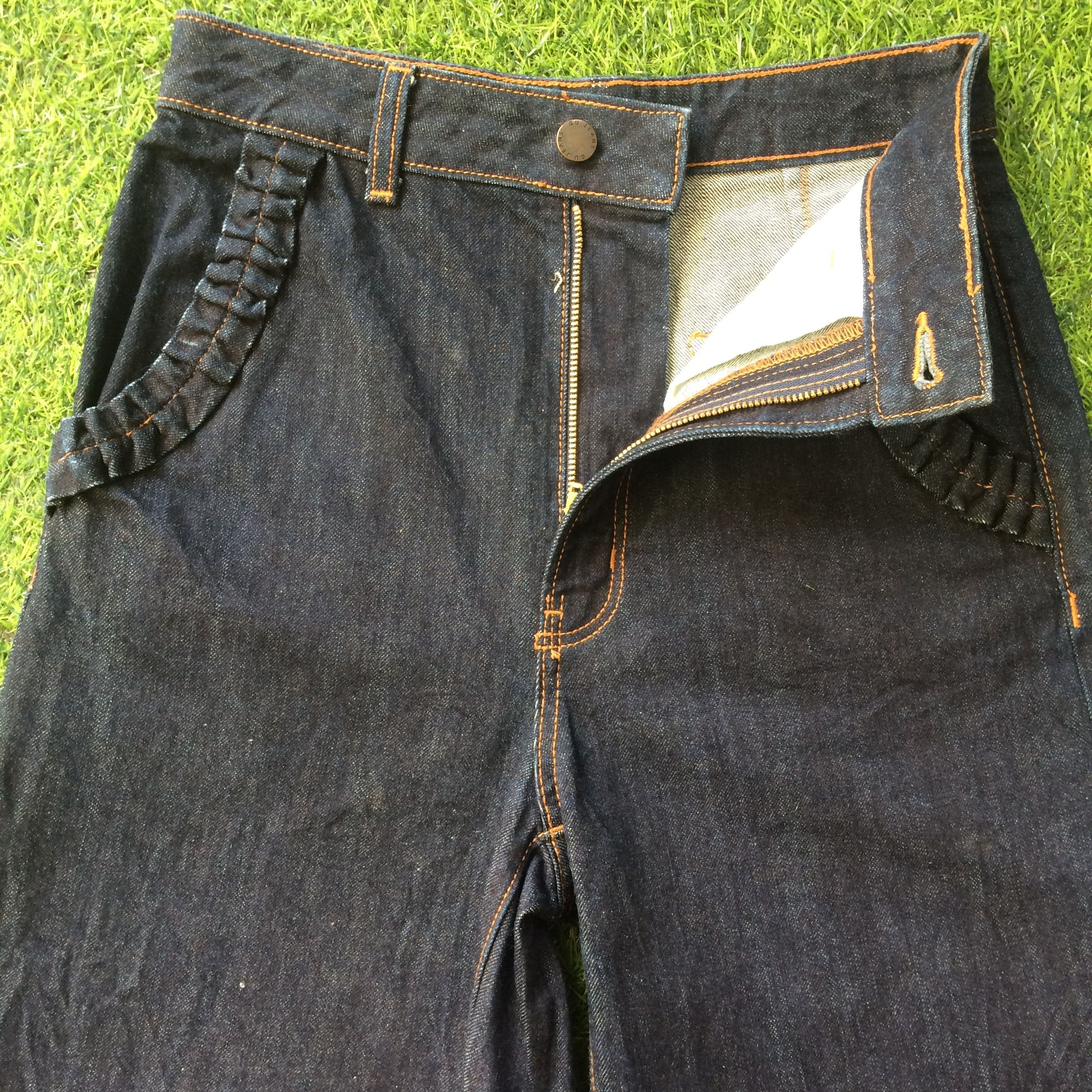 Japanese Brand × Jean Japanese High Waist Flare Denim #D-595 Size 25" / US 0 / IT 36 - 3 Thumbnail