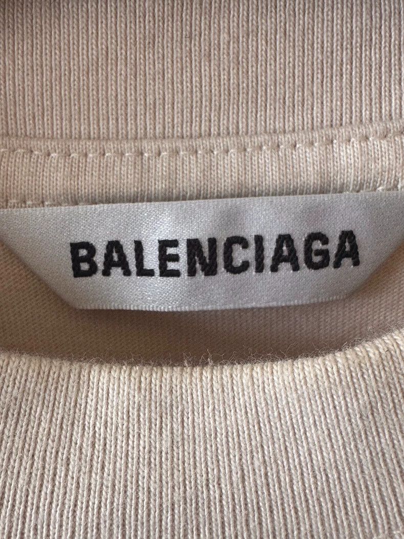 Balenciaga Balenciaga Off-white logo short sleeve 2502-Nextarrow Size US XXS / EU 40 - 3 Thumbnail