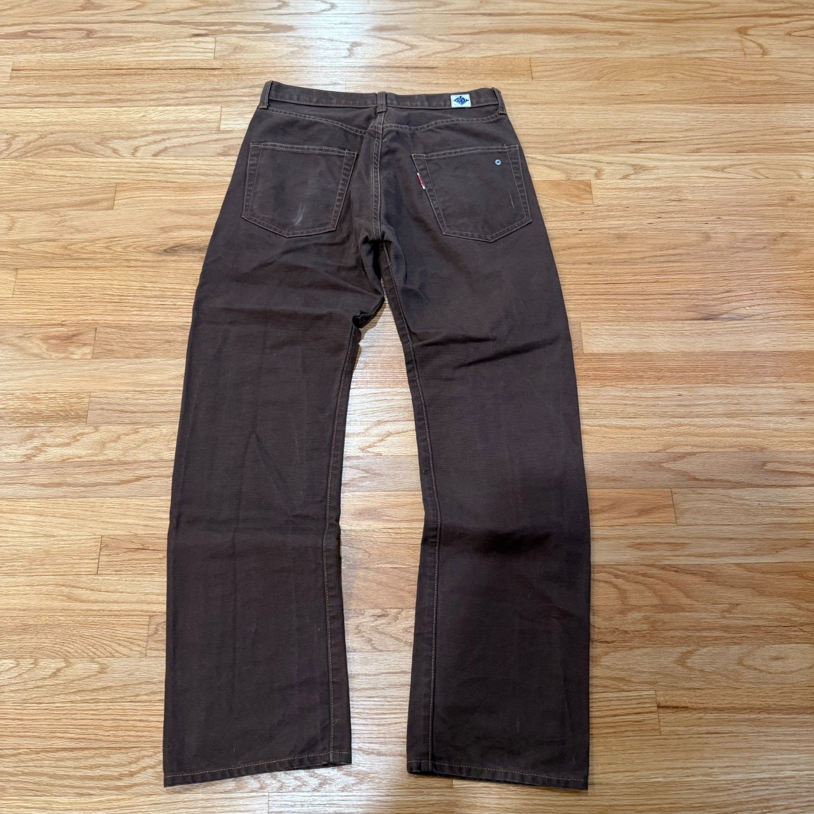 Post Overalls Post Overalls Post O'Alls Canvas 5 Pocket Straight Fit Pants Size US 31 - 2 Thumbnail