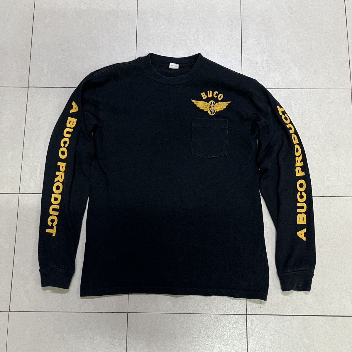 The Real McCoy's The Real McCoy X Buco Longsleeve T Shirt Size US S / EU 44-46 / 1 - 2 Thumbnail