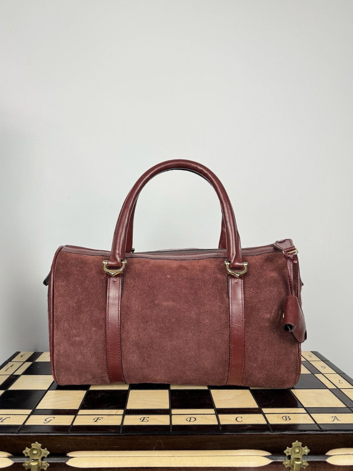 Cartier Vintage Cartier Bowling Boston bag original luxury item Size ONE SIZE - 2 Thumbnail