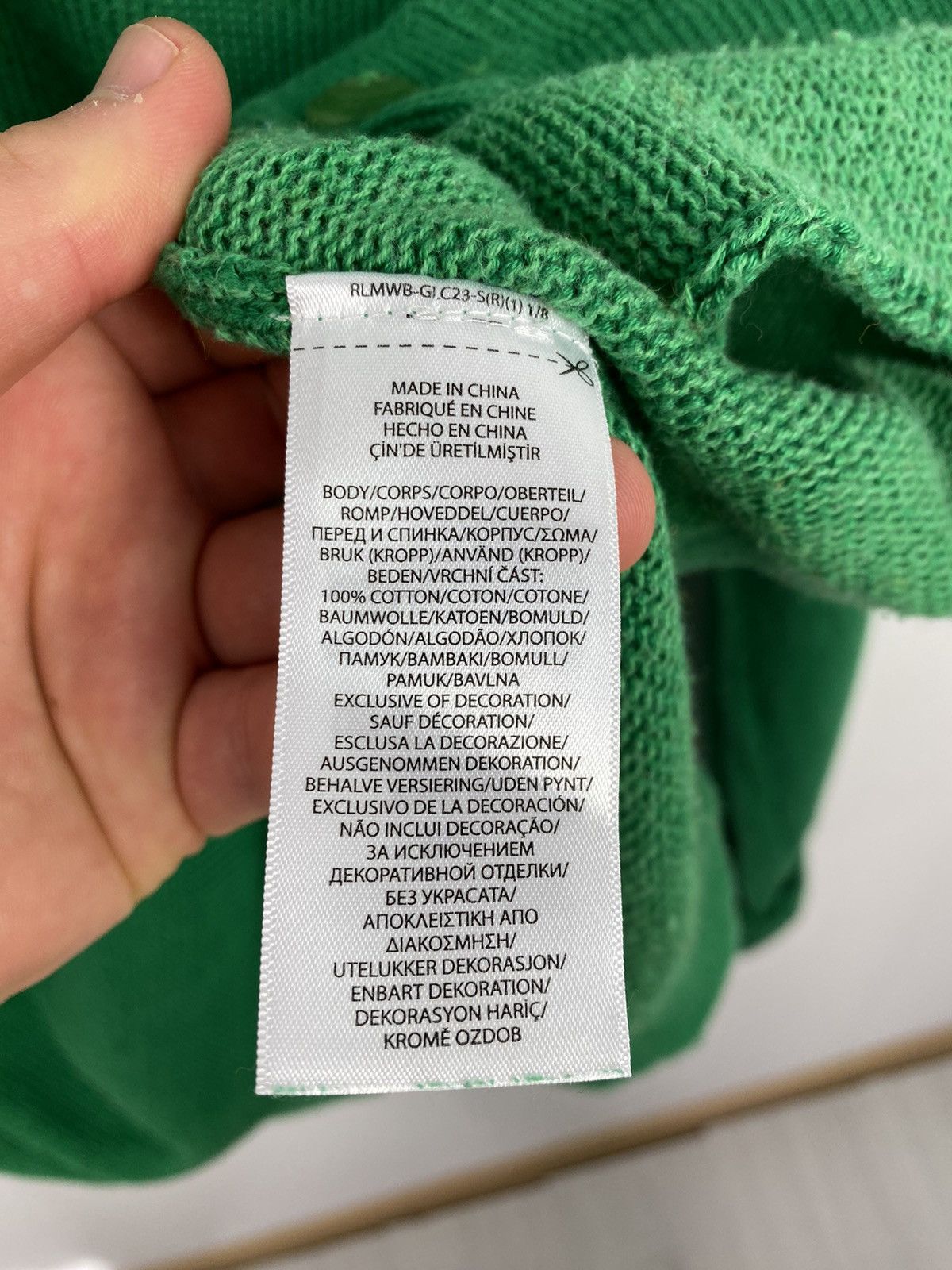 Polo Ralph Lauren Ralph Lauren Cotton Cardigan like Missoni Lacoste Size US XL / EU 56 / 4 - 9 Thumbnail