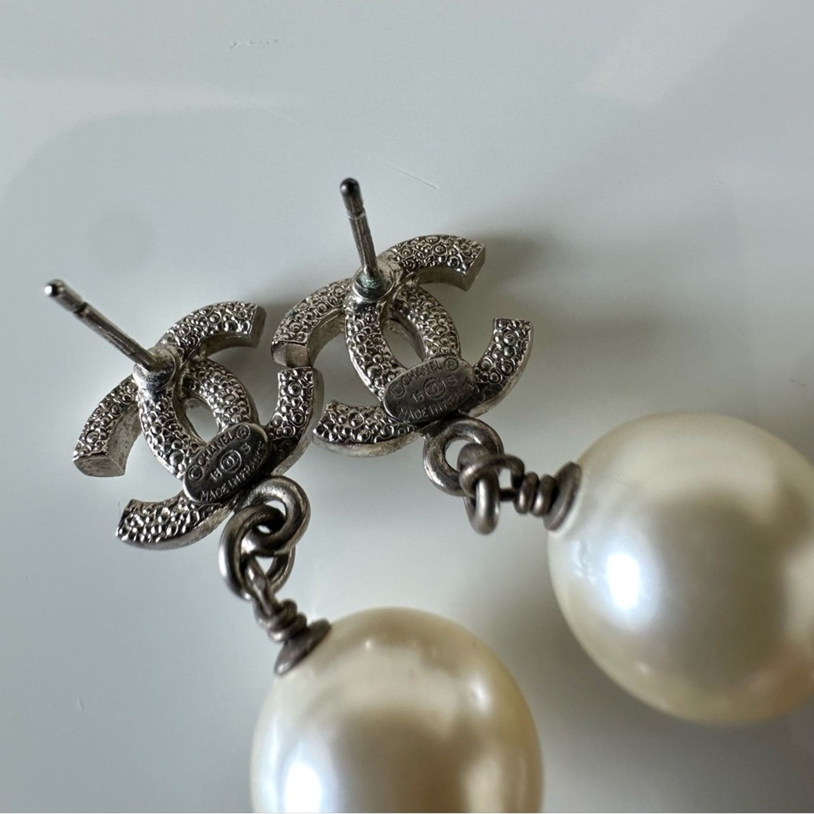 Chanel CHANEL earrings with big crystals Authentic Size ONE SIZE - 9 Thumbnail