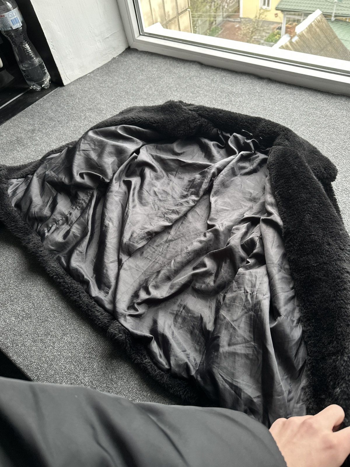 Other WMN LUXURY 🚨 FAUX FUR BLACK JACKEY Y2K OPIUM LONG SLEEVE Size M / US 6-8 / IT 42-44 - 7 Thumbnail
