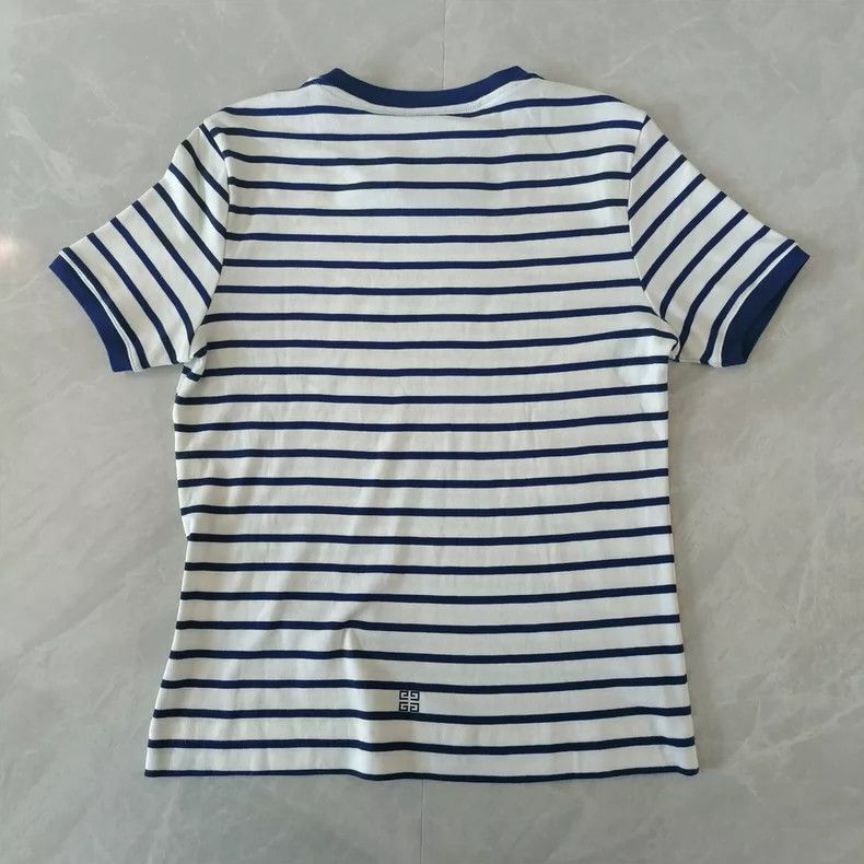 Givenchy Givenchy Striped Short Sleeve Shirt Size US M / EU 48-50 / 2 - 2 Thumbnail