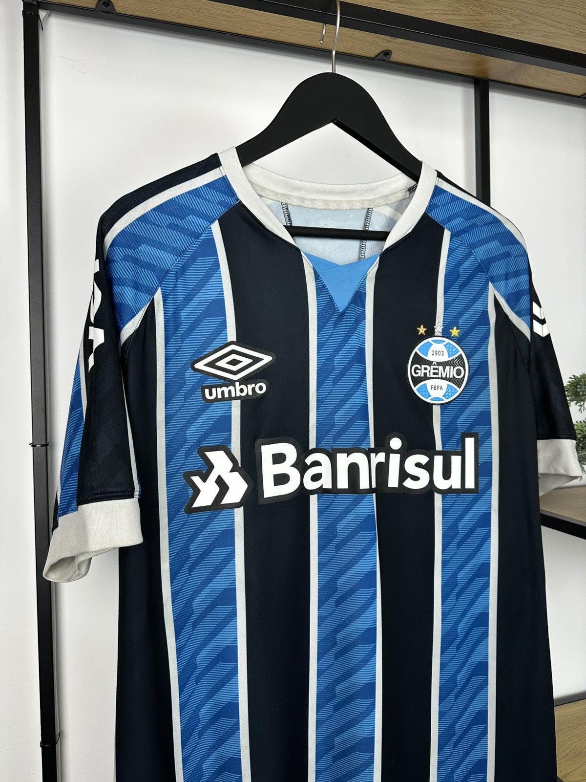 Umbro Gremio 2020-21 Umbro Home Football Jersey Shirt Soccer Men’s Size US XL / EU 56 / 4 - 2 Thumbnail