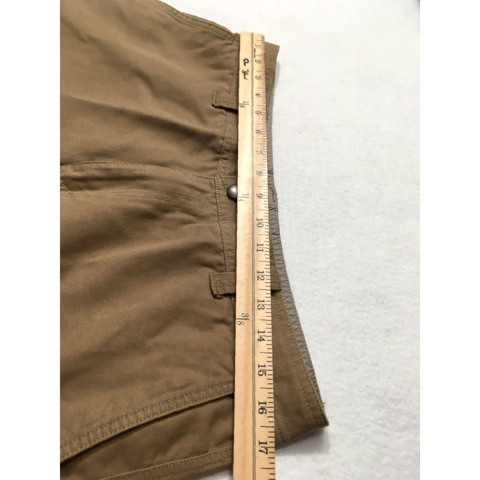 Vintage Columbia Pants Mens 34 Canvas Regular Fit Straight Leg Tan Outdoors 100% Cotton Size US 34 / EU 50 - 7 Thumbnail