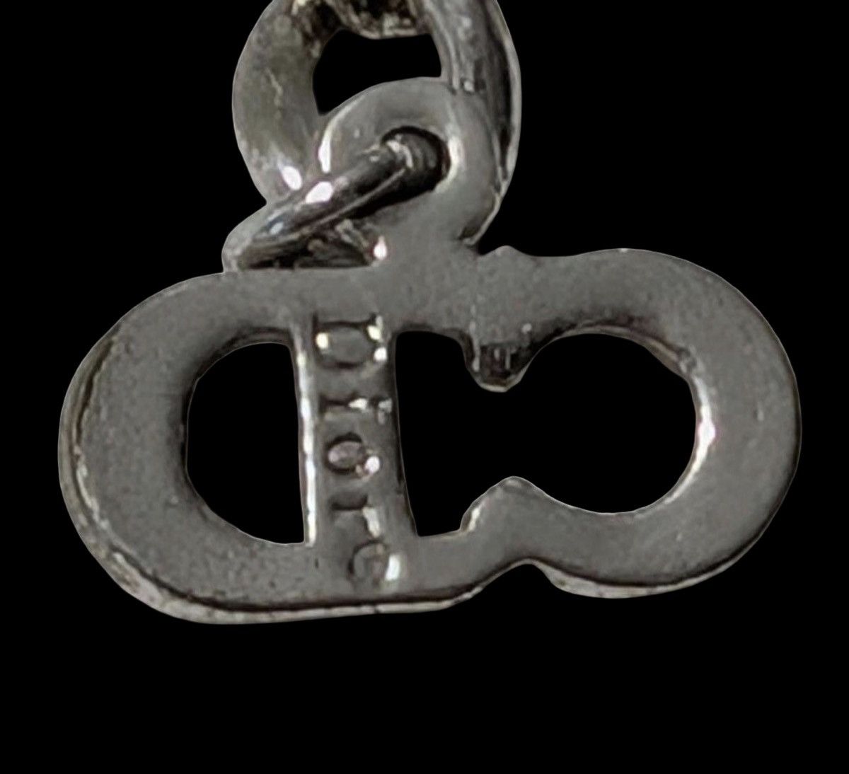 Dior Christian Dior Archival Silver Lock&Key Curb Chain Bracelet Size ONE SIZE - 7 Thumbnail