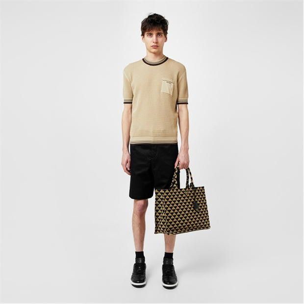 Prada PRADA Embroidered Logo Knitted T-Shirt Size US S / EU 44-46 / 1 - 5 Thumbnail