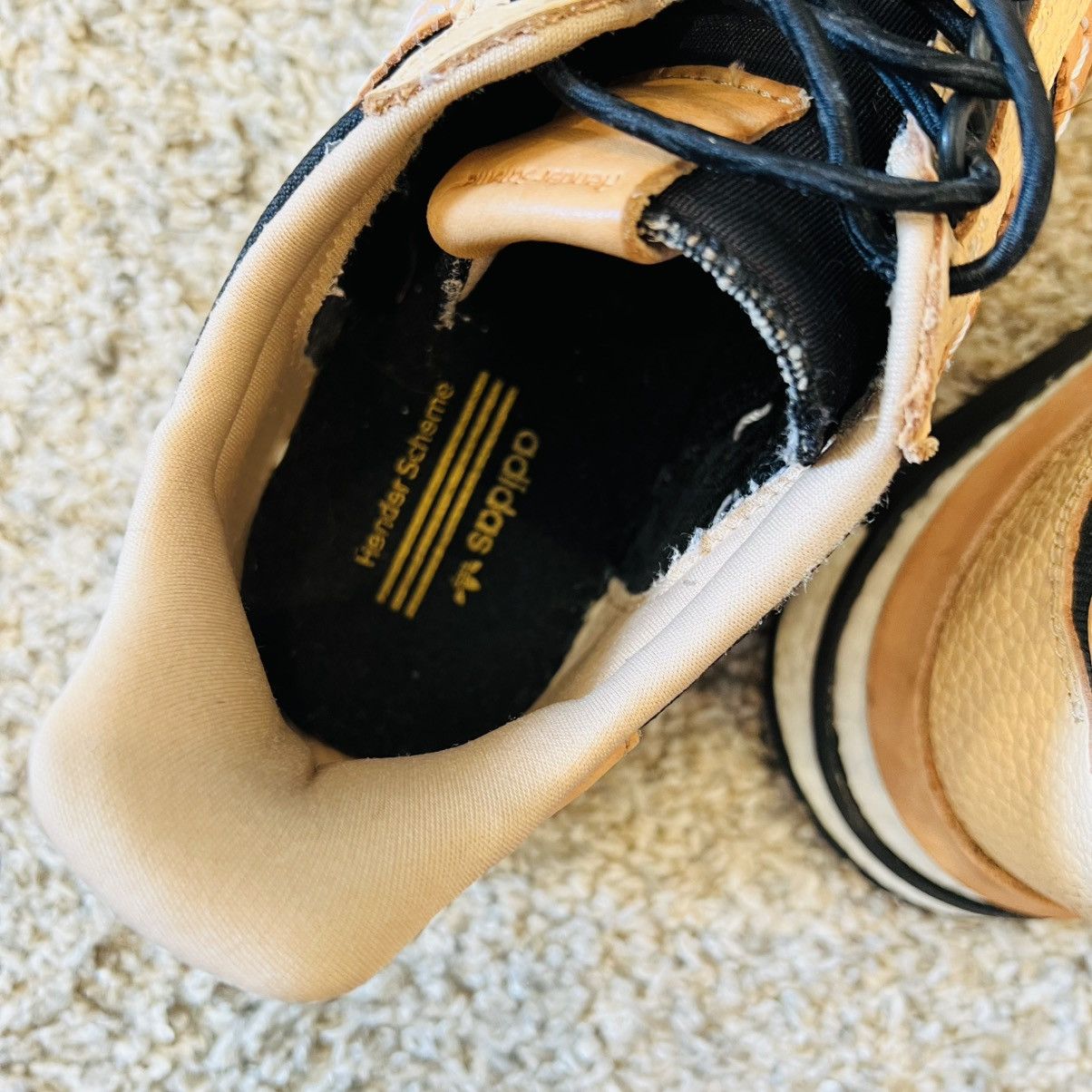 Adidas × Hender Scheme Adidas Hender Scheme ZX500 Black Tan Mens 8 Size US 8 / EU 41 - 8 Thumbnail