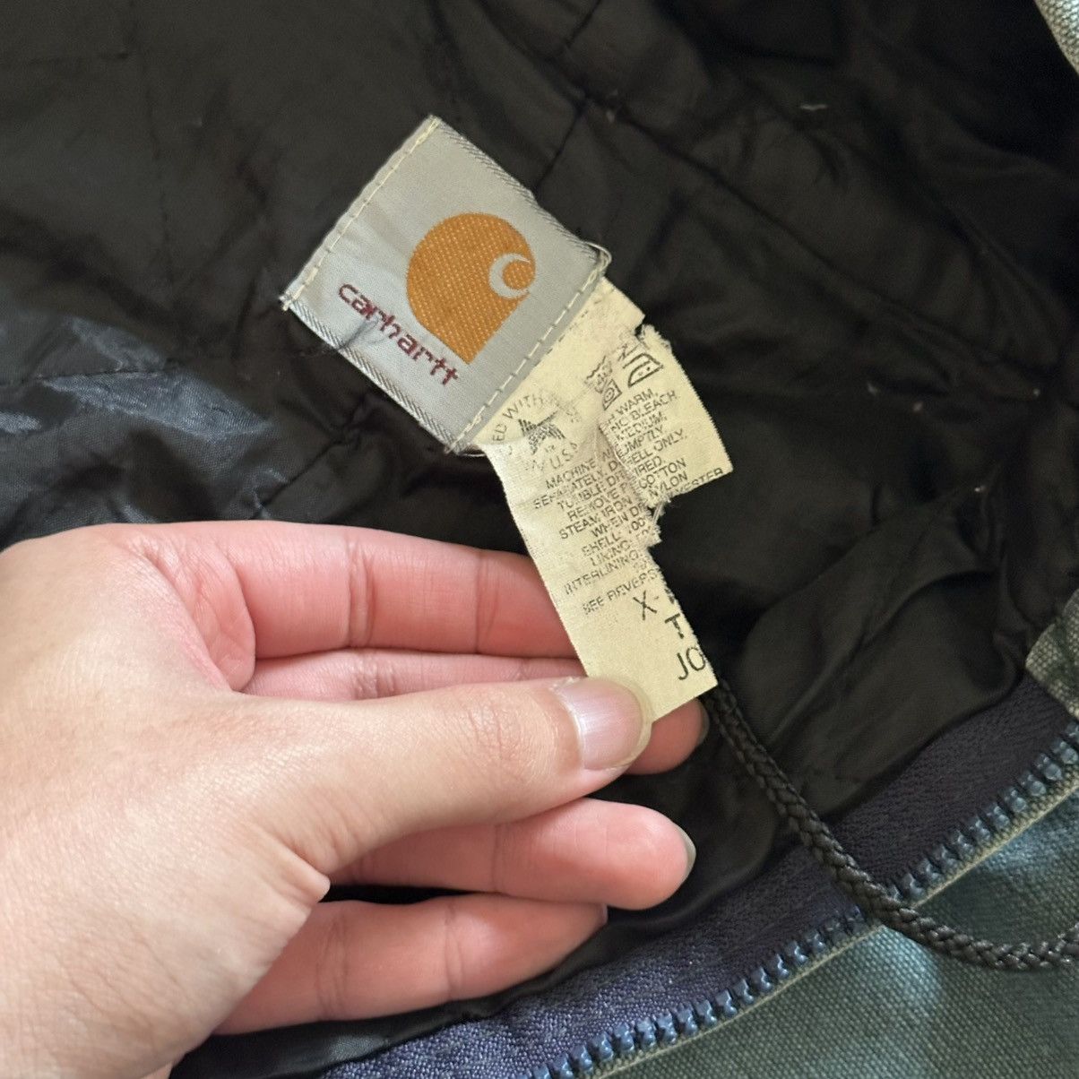 Carhartt × Vintage Late 90’s Carhartt Detroit Hoodie Size US XL / EU 56 / 4 - 7 Thumbnail
