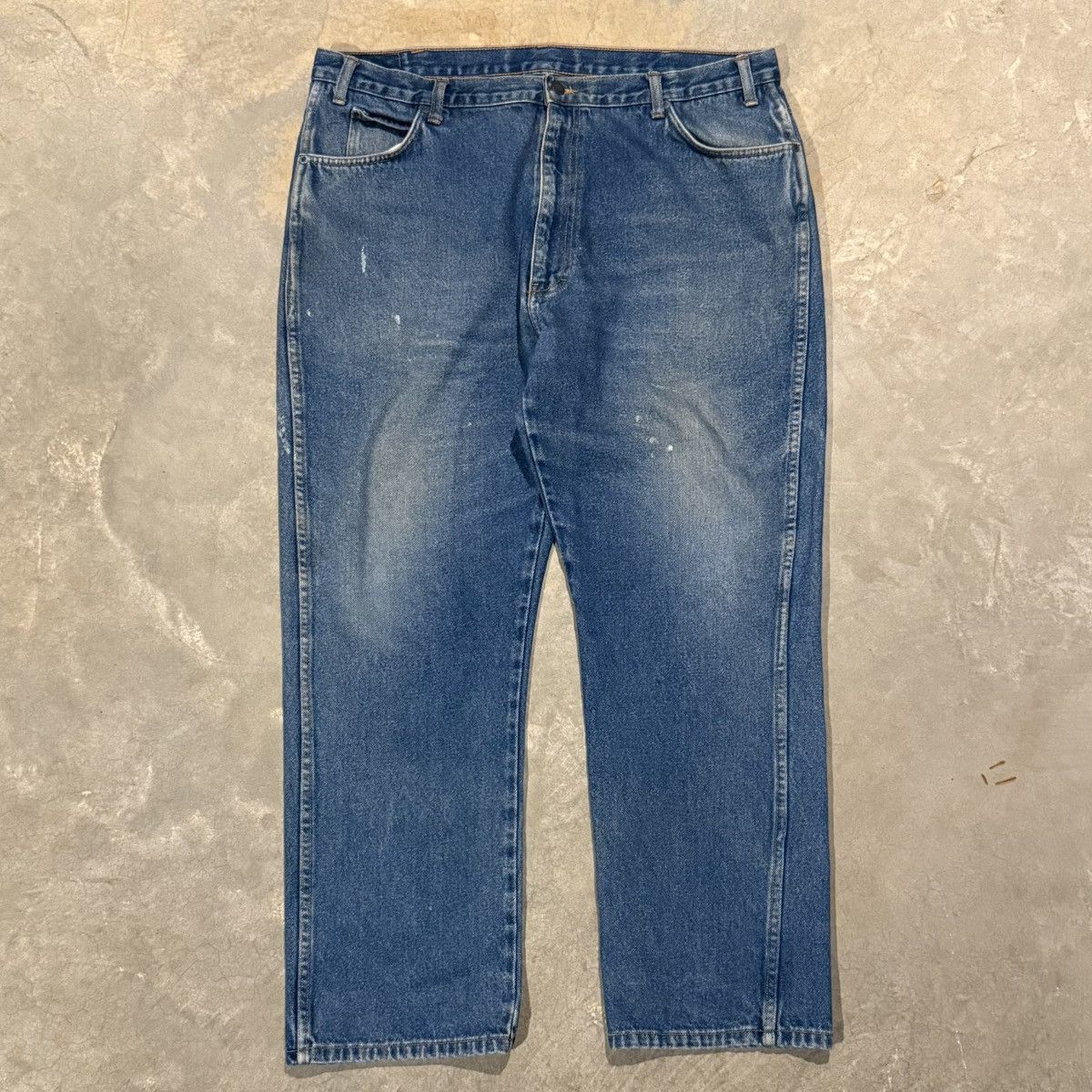 Dickies Vtg 2000s Dickies Faded Distressed Painted Jeans ERD Grunge Size US 40 / EU 56 - 1 Thumbnail
