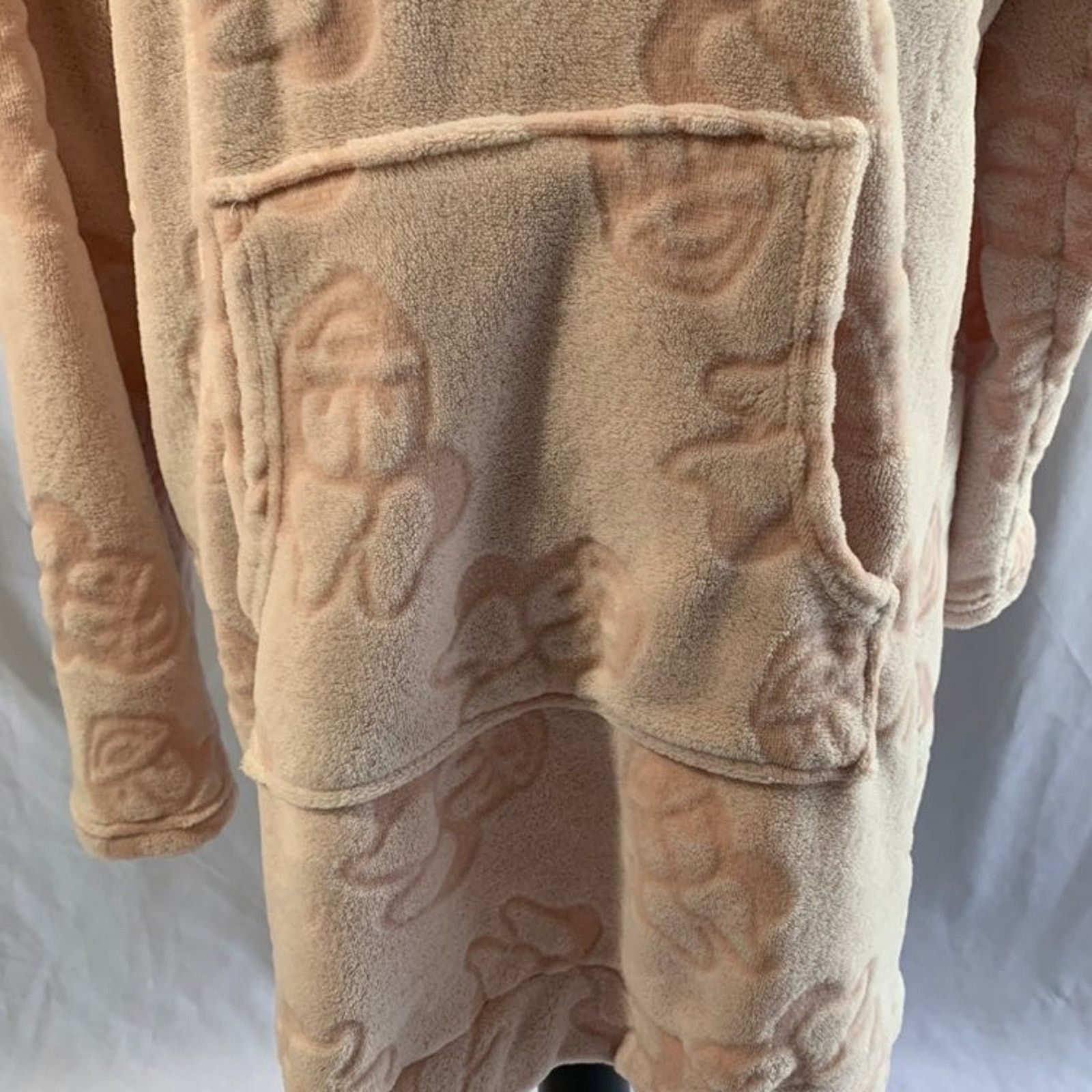 Disney Disney Womens size Large Tunic Hooded Top Fleece Cozy Pink Size L / US 10 / IT 46 - 2 Thumbnail