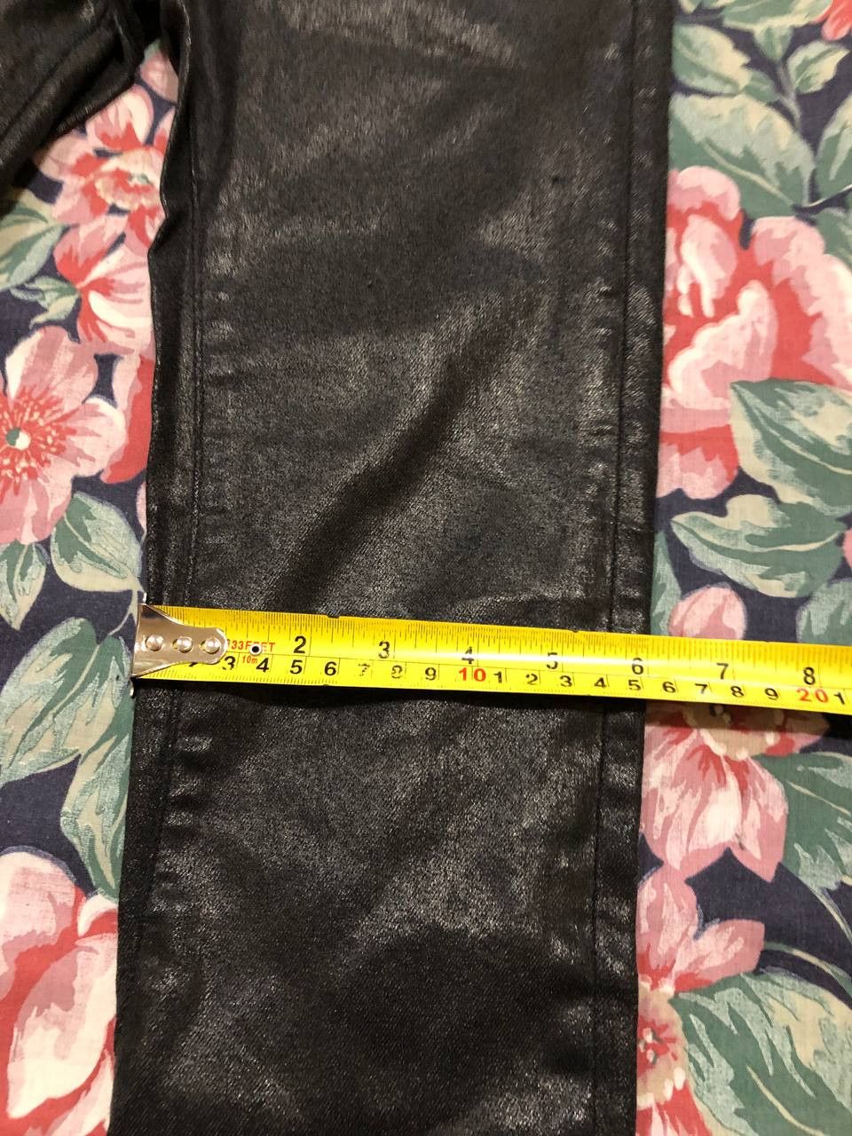 Allsaints Allsaints jeans pants black crazy Y2K vintage streetwear Size 26" / US 2 / IT 38 - 15 Thumbnail