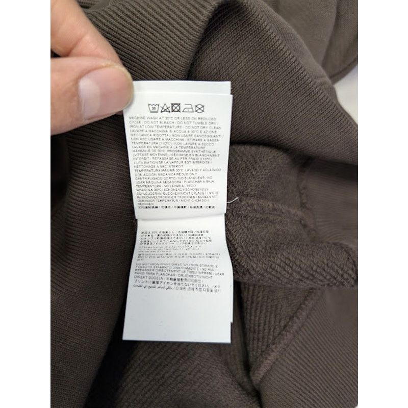 Off-White o1rshd1 Logo Skate Hoodie in Chocolate / White Size US M / EU 48-50 / 2 - 20 Thumbnail