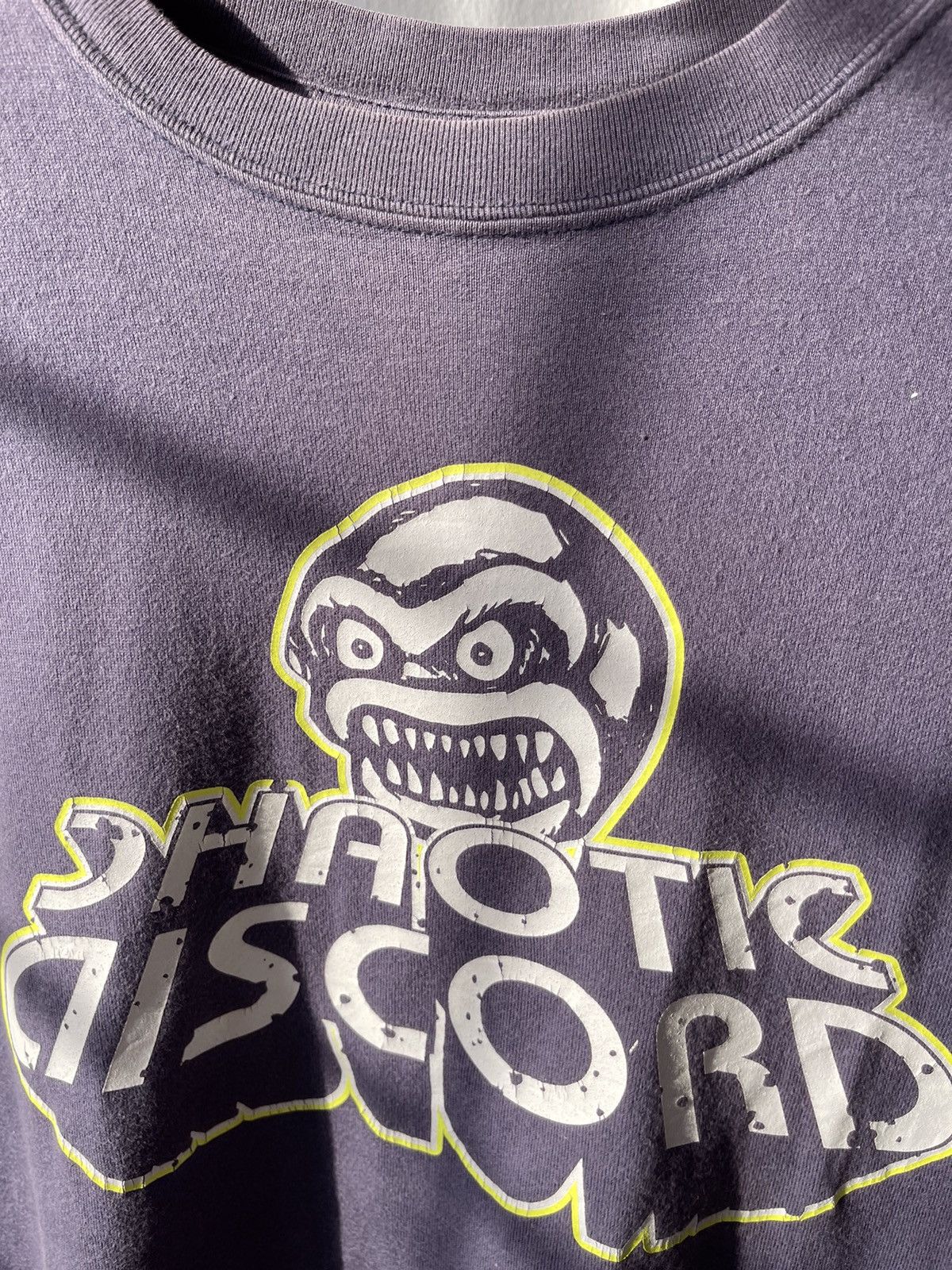 Jun Takahashi × Undercover 2001 Undercover Chaotic Discord ‘Monster’ Faded Tee Size US M / EU 48-50 / 2 - 5 Thumbnail