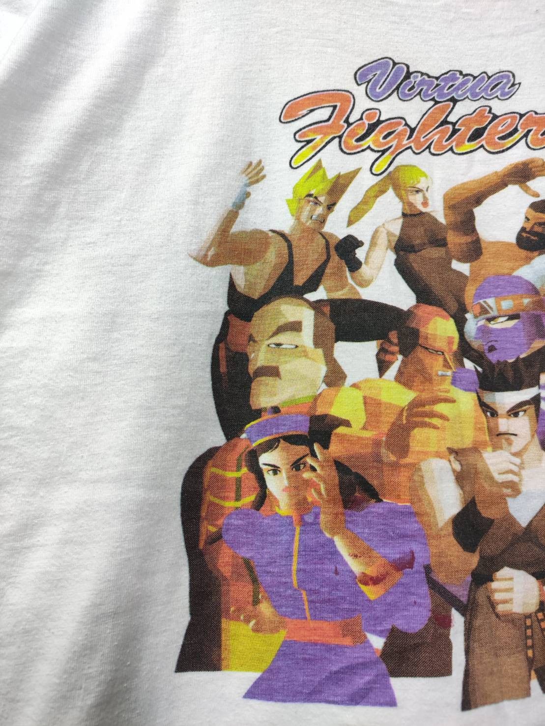Nintendo Vtg 90's Virtua Fighter Game Sega Promo T-Shirt Size US M / EU 48-50 / 2 - 3 Thumbnail