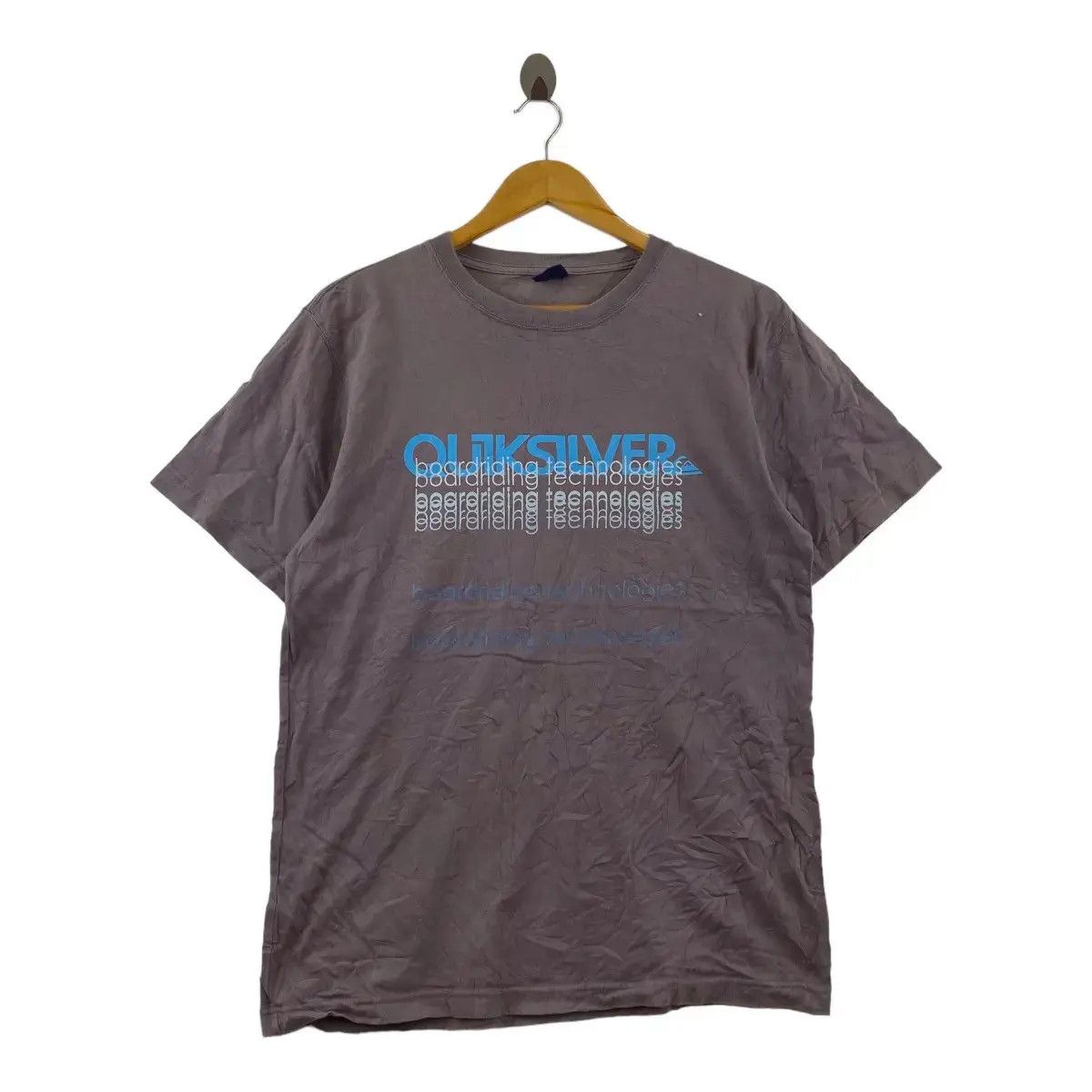 Quiksilver Vintage QUIKSILVER BOARDING TECHNOLOGIES Surf Tee Shirt Size US L / EU 52-54 / 3 - 1 Thumbnail
