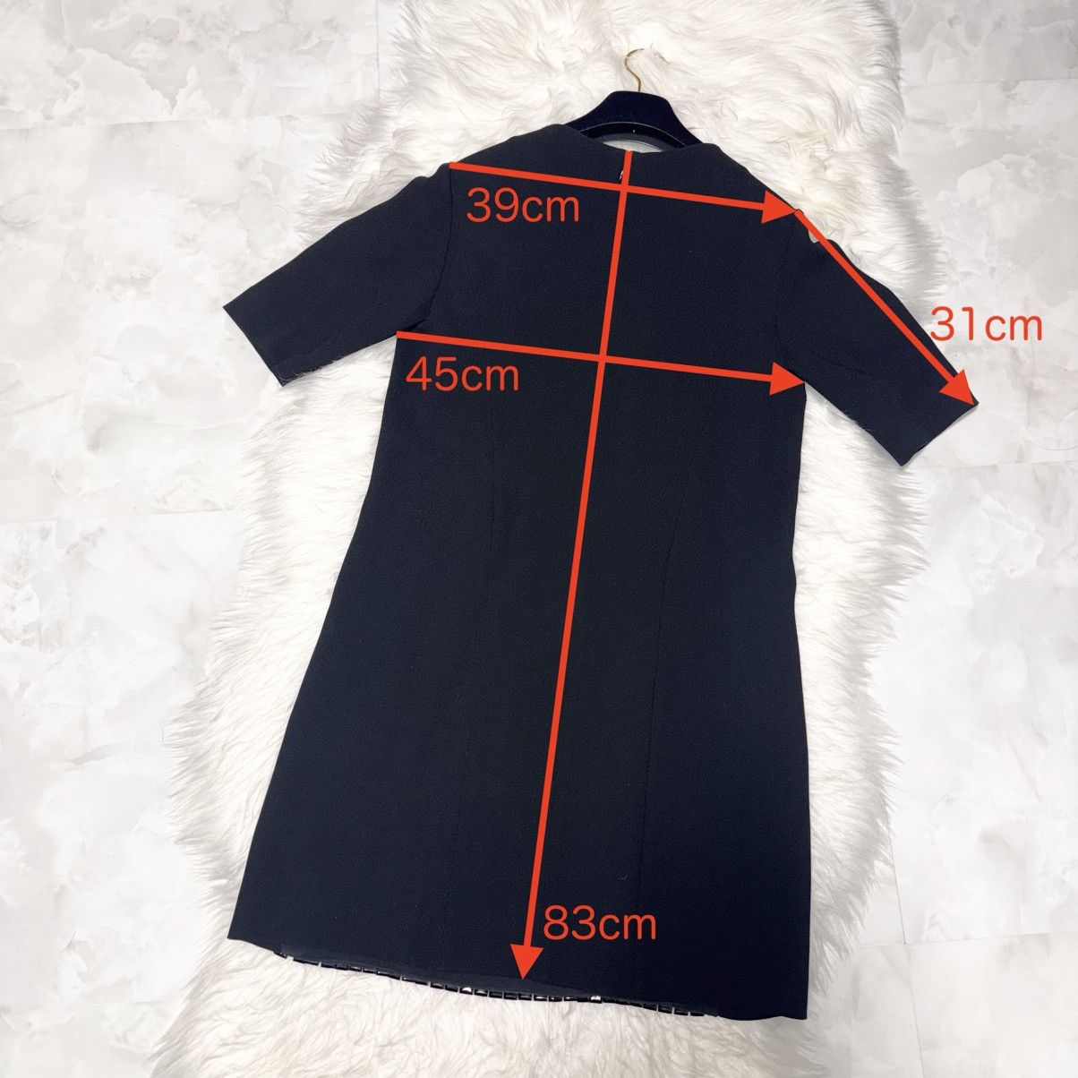 Balenciaga Authentic Balenciaga Front Embellishment Dress 38 Black Size S / US 4 / IT 40 - 4 Thumbnail