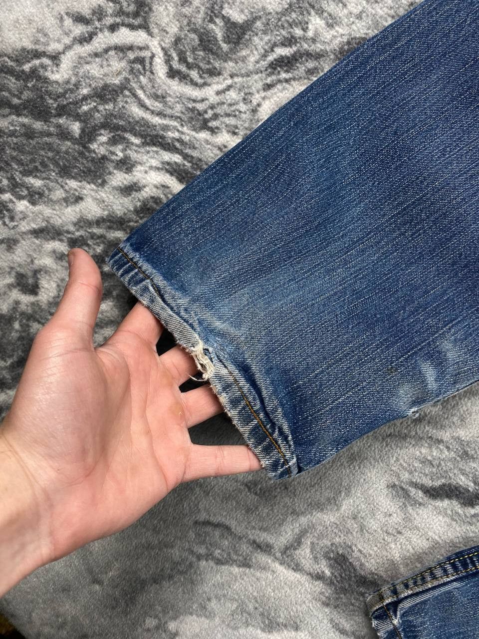 Levi's Vintage Levis 503 Denim Jeans Loose Cinch Men Size 32х34 Size US 32 / EU 48 - 6 Thumbnail