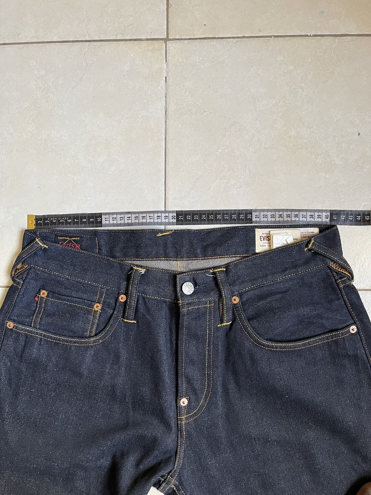 Evisu Evisu denim diacock slevedge jeans sz 34 Size US 34 / EU 50 - 17 Thumbnail