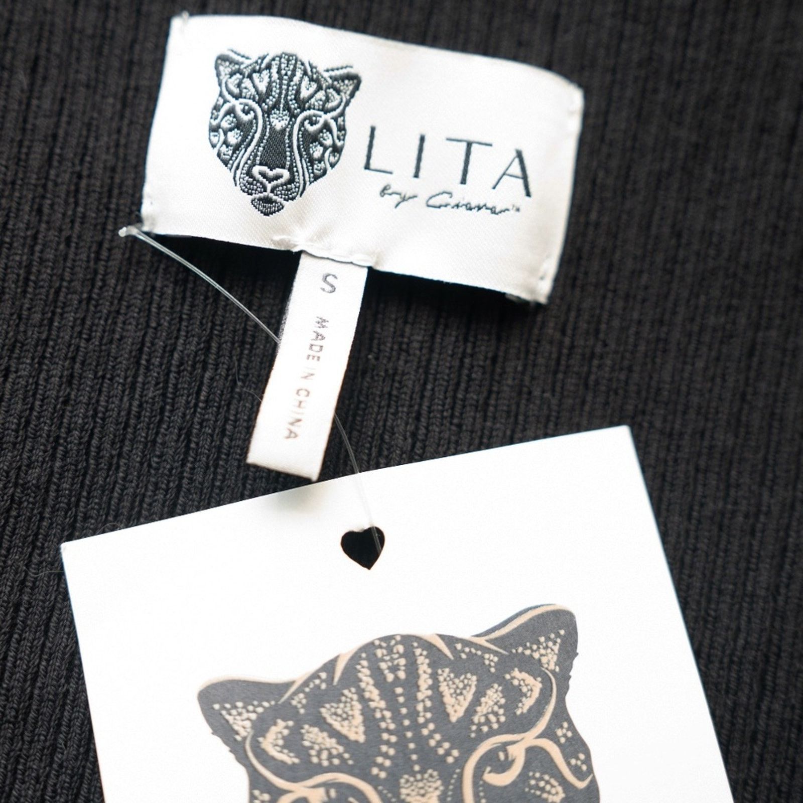 Designer Lita by Ciara. True Rib Crop Top. Size S / US 4 / IT 40 - 3 Thumbnail