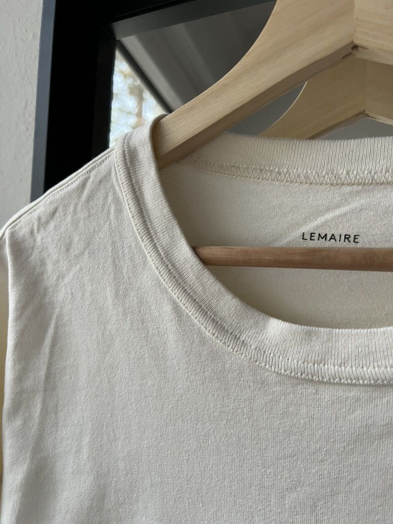 Lemaire Lemaire Short Sleeve T-Shirt 25SS - White Meringa - Size S Size US S / EU 44-46 / 1 - 6 Thumbnail